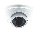 CAMARA IR TIPO DOMO METALICO VARIFOCAL 1/3 SONY 720TVL LENTE 2.8-12MM 36 PCS IR LED MENU OSD