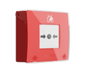 MANUALCALLPOINT/ESTACION MANUAL TIPO PULSADOR INALAMBRICO PARA ACTILAR LA ALARMA DE INCENDIO / INCLUYE PROTECTOR
