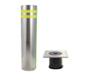 BOLARDO EXTRAIBLE DIAMETRO 168 MM ALTURA DESDE EL SUELO 600MM INCLUYE BOL1168-R y CLAVE