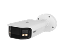 CAMARA IP BALA 8MP LENTE DUAL 2X4MP 180° FULL-COLOR H.265 WDR CON AUDIO IP67