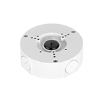 CAJA DE UNION EN ALUMINIO IP66 MEDIDAS 124MM DE DIAMETRO X 41MM DE ALTO PARA TUBO 3/4"