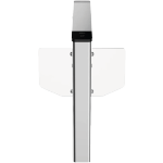 TORNIQUETE DE PASILLO CARRIL CENTRAL 304 STAINLESS 4 DETECTORES IR ALARMA SONORA Y LUMINOSA BRAZO ACRILICO ANCHO DE PASO 600 MM, MCBF 3 MILLONES, 20-70 PERSONASXMIN