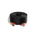 CABLE COAXIAL NEGRO 10 METROS 28 AWG CONECTOR BNC Y CONECTOR DC