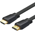 UGREEN CABLE PLANO HDMI MACHO A MACHO, 4K 60 HZ COLOR NEGRO 1.5 METROS