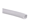 CORAZA BLANCA DIÁMETRO (1/2") PVC X 1 METRO