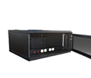 GABINETE DE PARED COMPACTO FORMATO 48,3 CM M.E 37,3X52,5X39 CM 7 RU COLOR NEGRO QUEST