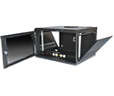 GABINETE DE PARED CON TAPAS LATERALES FORMATO 48,3 CM M.E. 68.4 X 52,5 X 51 CM 14 RU QUEST