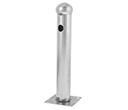 SOPORTE DE ACERO INOXIDABLE TIPO T DE 30 CM PARA BARRERAS PERIMETRALES SERIE ABT DE 2 HACES