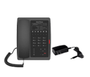 ** Existencia Única ** TELEFONOIPHOTELERIA2LINEAS SIP10/100MBPSPOE 6TECLAS PROGRAMAUDIOHDPUERTOUSB PARACARGAFUENTE INCLUIDA