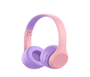 AURICULARES INALAMBRICOS, FUNCION BT, TARJETA TF FM, AUX, TIPO C, VOLTAJE DE ENTRADA CC5V ROSADO