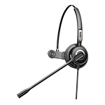 ** Existencia Única ** DIADEMA MONOAURAL PARA TELEFONOS FANVIL SONIDO HD CANCELACION RUIDO LONGITUD CABLE 1M PUERTO RJ9