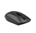 MOUSE INALAMBRICO DE 2.4 GHZ, TAMAÑO 16.2 X 11 X 6.4 CM, COLOR NEGRO 4 BOTONES