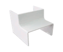 ANGULO INTERNO P/CANALETA 40 X 25 PQT X 2 UND