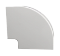 ANGULO PLANO P/CANALETA 20 X 10 PQT X 2 UND