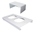 TAPA FINAL P/CANALETA 22 X 15 PQT X 2 UND
