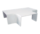 TAPA FINAL P/CANALETA 40 X 25 PQT X 2 UND