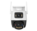 CAMARA IP/PT 10MP CRUISER DUAL 2 (5MP LENTE FIJO/5MP LENTE PT) LENTE 3.6MM, H.265, SMART FULL COLOR, WIFI 6, 2.4GHZ, ALGO PLAY, DISUACION ACTIVA LUZ ROJA Y AZUL, AUDIO 2VIAS, IP66