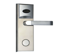 ** Existencia Única ** CERRADURA PARA HOTEL PLATEADA CON LECTOR PARA TARJETAS MIFARE, 5 PESTILLOS, COMPATIBLE SOLO CON ENROLADORA CR60W Y WINDOWS 7 - SENTIDO IZQUIERDO
