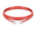 ** Existencia Única ** PATCH CORD CAT6 DE ALTA DENSIDAD SIN BLINDAR MULTIFILAR CHAQUETA ROJA CERTIFICADOS UL/ETL/CSA 6M