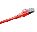 PATCH CORD CAT 6A PERFORMAX BLINDADO ALTA DENSIDAD MULTIFILAR CERTIFICADOS UL/ETL/CSA COLOR ROJO 2M