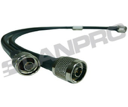 PIGTAIL CABLE RF CONECTORIZADO N-N MACHO 2M PARA ANTENA EXTERNA