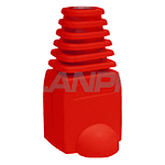 BOTAS DE PROTECCION PARA RJ45 COLOR ROJO
