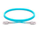 PATCH CORD FIBRA OPTICA MM OM3 PULITURA UPC SC DUPLEX CHAQUETA 3.0mm COLOR AQUA LSZH 10 GBIT 3M