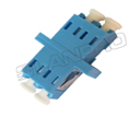 ADAPTADORES DE FIBRA OPTICA PARA CAJA LIU DUPLEX LC MULTIMODO OM3 COLOR AQUA