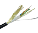 CABLE FO CON 6 FIBRAS MONOMODO G.652.D SUELTAS EN TUBOS RELLENOS DE GEL SPAN HASTA 120M CHAQUETA PE