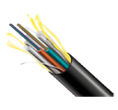 CABLE FO CON 12 FIBRAS MONOMODO G.652.D SUELTAS EN TUBOS RELLENOS DE GEL SPAN HASTA 120M CHAQUETA PE