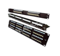 PATCH PANEL CAT 6 DE 24 PUERTOS 568A/568B CON BARRA POSTERIOR INCLUIDA SIN BLINDAJE
