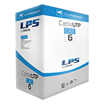 CABLE UTP CATEGORIA 6 23 AWG 4 PARES 305M LPS