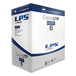 CABLE UTP CATEGORIA 6 PARA EXTERIORES 100% COBRE ROLLO 305MTS LPS