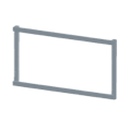 ** Existencia Única ** SOPORTE DE PARED PARA VIDEOWALL DE 55" DE 1 FILAS X 1 COLUMNAS