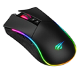 MOUSE GAMER CON CABLE DE SENSOR OPTICO E ILUMINACION, COLOR NEGRO