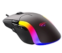 MOUSE GAMER, 8 BOTONES, LED, COLOR NEGRO
