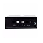 GABINETE PARA DVR MEDIDAS 33 X 18 X 32 CM CON APERTURA SUPERIOR LAMINA COLD ROLLED C22