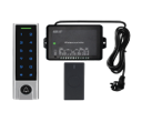 KIT TERMINAL CONTROL DE ACCESO INALAMBRICO 433MHZ, 1100 USUARIOS CON PIN O TRJETAS (100 USUARIOS VISITANTES + 1000 USUARIOS HABITUALES) TARJETAS ID 125KHZ, TECLADO LED, BOTON TOUCH INALAMBRICO, IP65