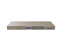 SWITCH POE 28 PUERTOS GIGABIT IEEE 802.3 AF/AT SALIDA TOTAL MAX 410W 4 MODOS DE OPERACIÓN