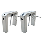 TORNIQUETE BIDIRECCIONAL SENCILLO ACERO INOXIDABLE BRAZO ABATIBLE IP54 CON INBIO260PRO 2 FR1500 110V