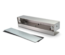 SOPORTE FIJO DE ELECTROCERRADURA PARA PUERTA DE VIDRIO COMPATIBLE CON LB35
