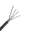 CABLE UTP CATEGORIA 5 PARA EXTERIORES 4 PARES 100% BC COBRE ENERLINE