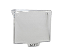 CUBIERTA TRANSPARENTE PARA EVITAR ACTIVACION ACCIDENTAL COMPATIBLE CON PULSADORES EC0020 E IC0020