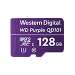 ** Existencia Única ** MICROSD WD PURPLE CLASE 10 128GB PARA VIDEOVIGILANCIA