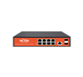SWITCH POE ADMINISTRABLE, L2, 8 PUERTOS GIGABIT RJ45, 2 PUERTOS GIGABIT SFP, 1 P CONSOLA, POE 30W POR PUERTO, 130W POTENCIA TOTAL, QVLAN,QOS, IGMP SNOOPING, WEB/CLI,SNMP, SWITCHING 20GBPS, -10?~55?