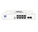 SWITCH POE 8 PUERTOS DE 10 /100MBPS, 2 PUERTOS DE 10/100MBPS RJ45, POE 30W POR PUERTO, POTENCIA TOTAL 76W, SWITCHING 2GBPS, VLAN, ENLACE ASCENDENTE, 0 ? ~ 40 ?