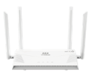 ROUTER INALAMBRICO WI-FI 6 AX1800M, 1 PUERTO WAN, 3 PUERTOS LAN 1000MBPS, 2.4GHZ 574MBPS, 5GHZ 1201MBPS, 2X2 MIMO, 4 ANTENAS OMNIDIRECCIONALES EXTERNAS DE 5DBI, ONVIF, SD-LAN