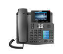TELEFONO IP 4 LINEAS SIP GIGABIT POE 3 VIAS CONFER AGENDA 500 AUDIO HD PANT 2.8"COLOR