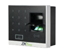 CONTROL DE ACCESO STAND ALONE TECLADO TACTIL 500 HUELLAS Y TARJETAS, 2.200 REGISTRO ENTRADA AUXILIAR CON FUENTE